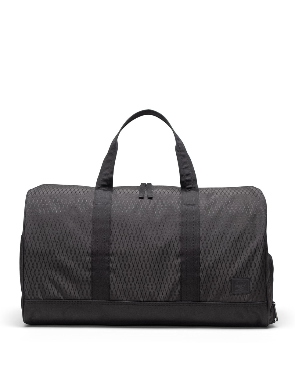 Bolsa de viaje unisex herschel de 46 l en tejido ecológico con cremallera - Negro Negro-1