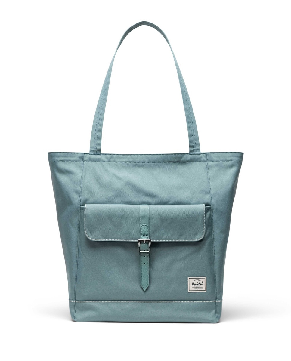 Bolso de hombro unisex herschel en tejido reciclado de 20 l - Verde azulado Verde azulado-1
