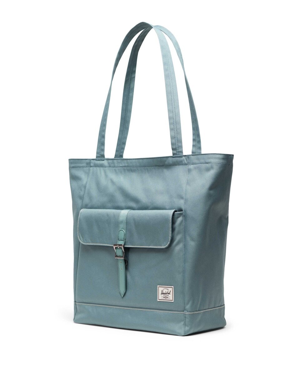 Bolso de hombro unisex herschel en tejido reciclado de 20 l - Verde azulado Verde azulado-3
