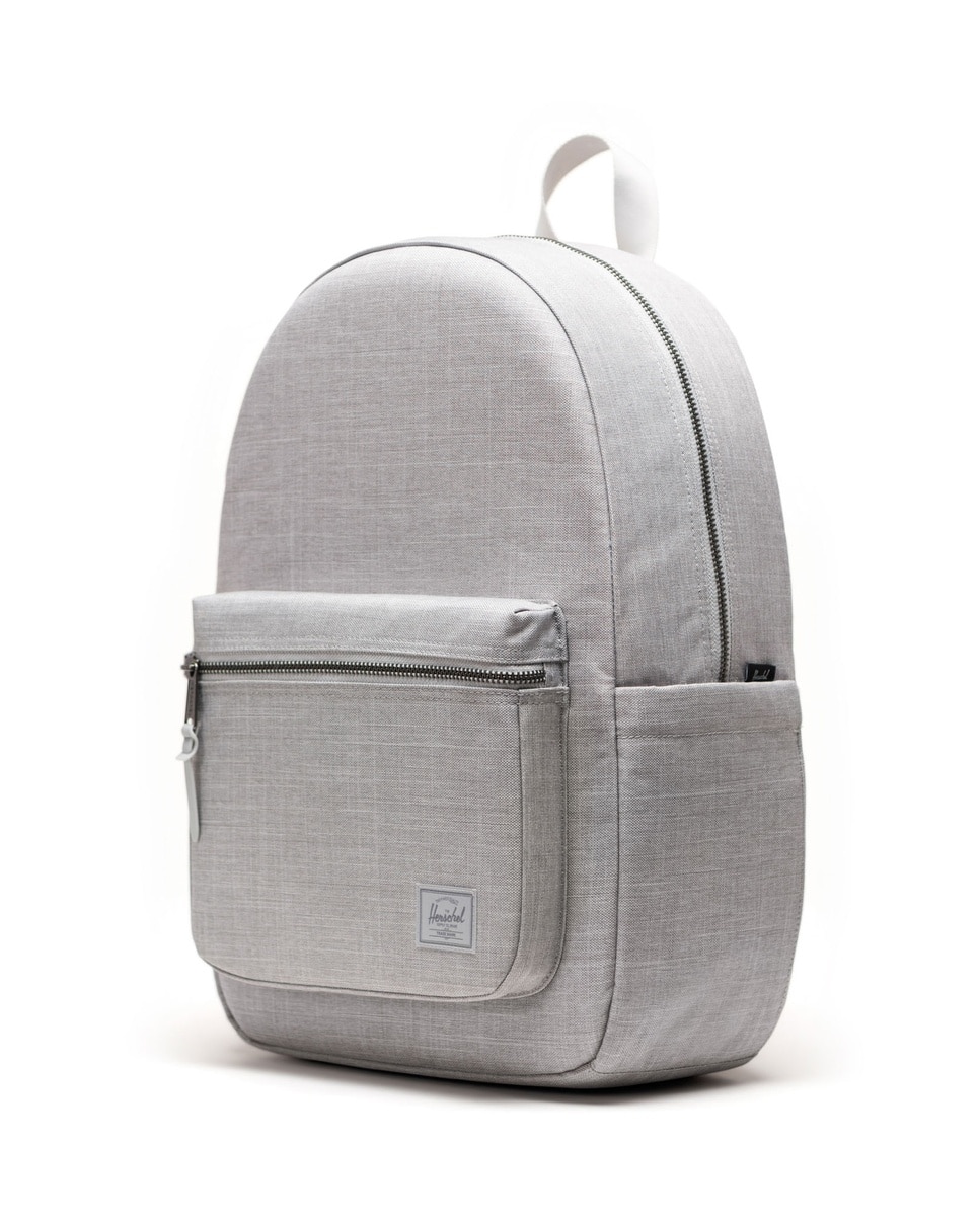 Mochila unisex herschel reciclada en tejido de 22 l con cremallera - Gris ceniza Gris ceniza-2