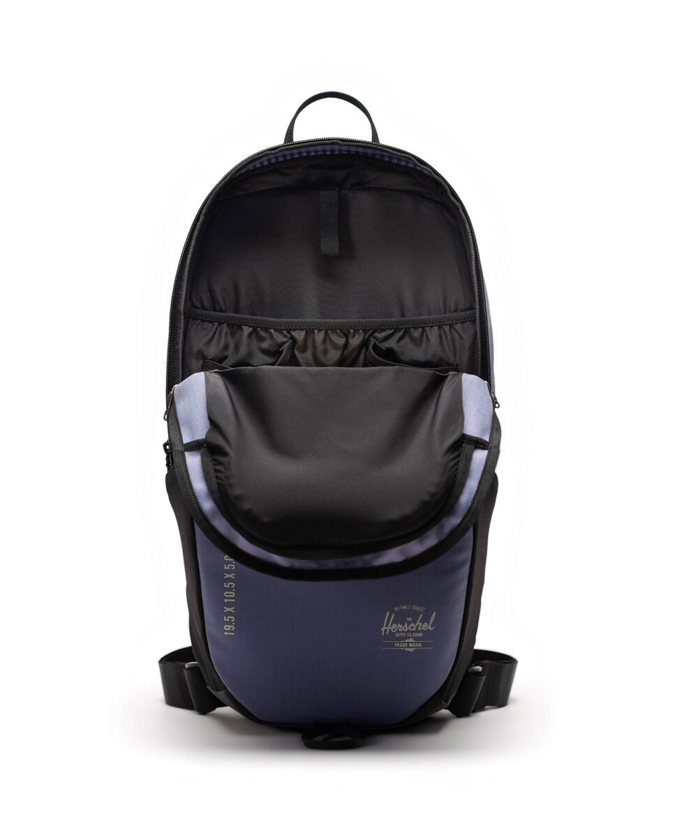 Mochila unisex herschel ecológica de 17 l superresistente - Azul / Negro Azul / Negro-3