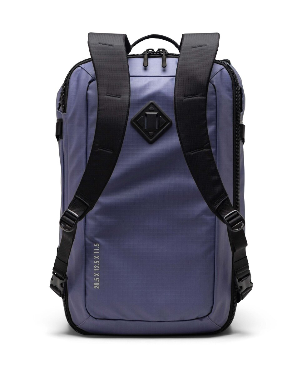 Bolsa de viaje unisex herschel ecológica de 41 l superresistente - Azul / Negro Azul / Negro-3