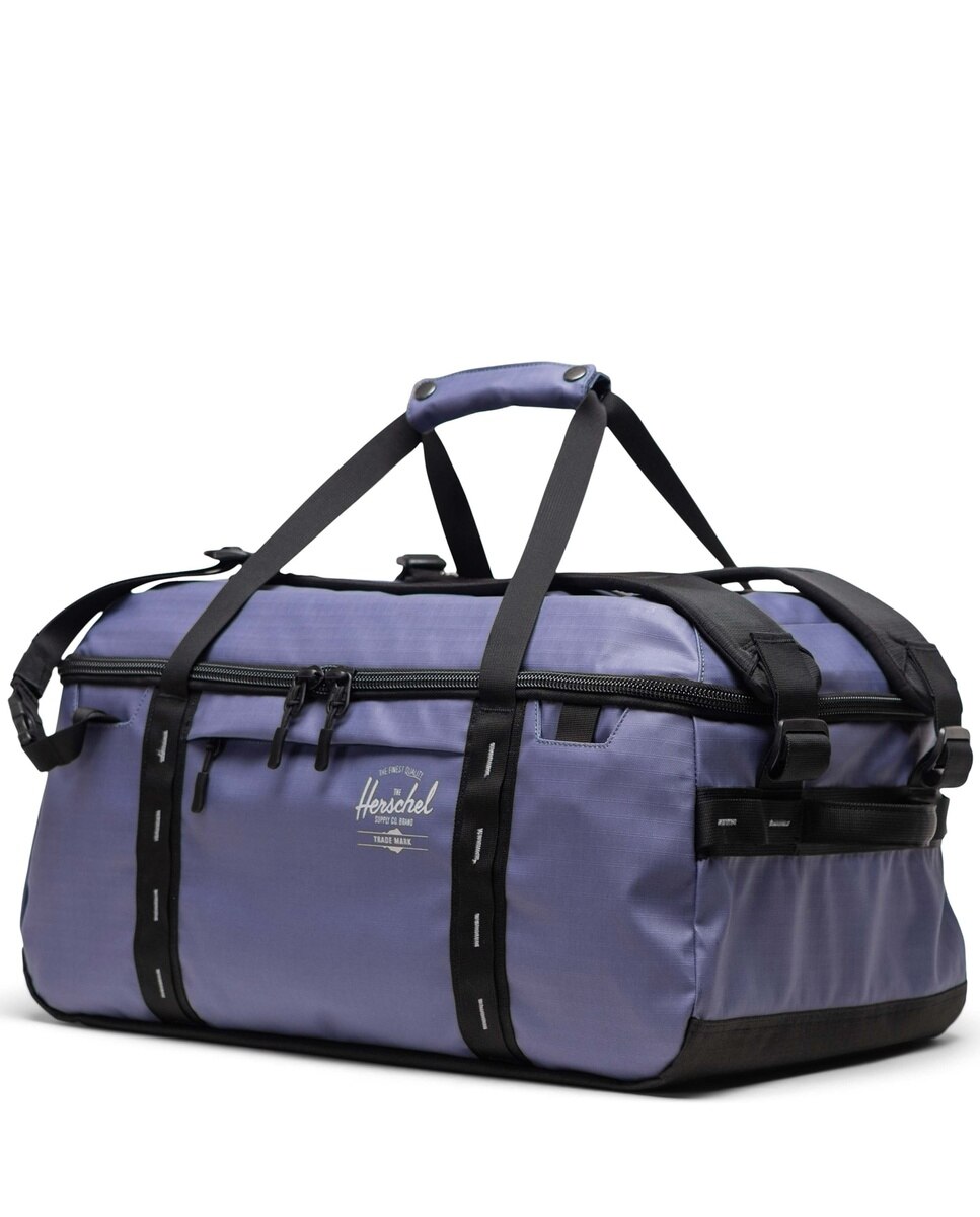 Bolsa de viaje unisex herschel ecológica de 41 l superresistente - Azul / Negro Azul / Negro-4