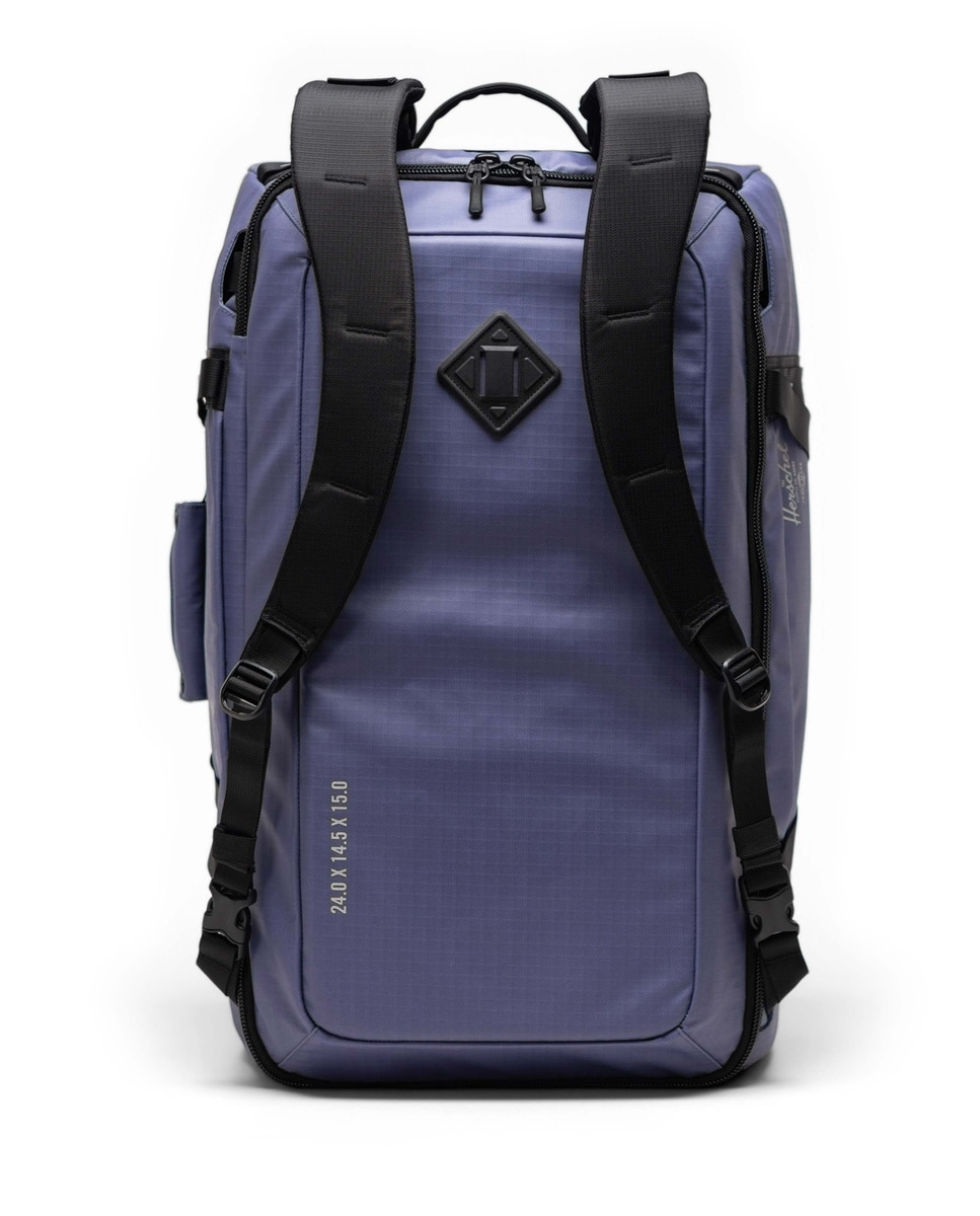 Bolsa de viaje unisex herschel ecológica de 66 l superresistente - Azul / Negro Azul / Negro-1