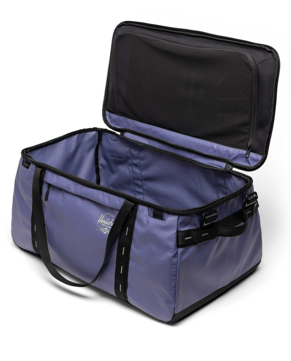 Bolsa de viaje unisex herschel ecológica de 66 l superresistente - Azul / Negro Azul / Negro-2