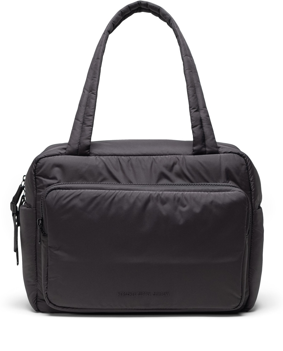 Bolsa mujer herschel ecológico en tejido acolchado de 22 l - Negro Negro-1