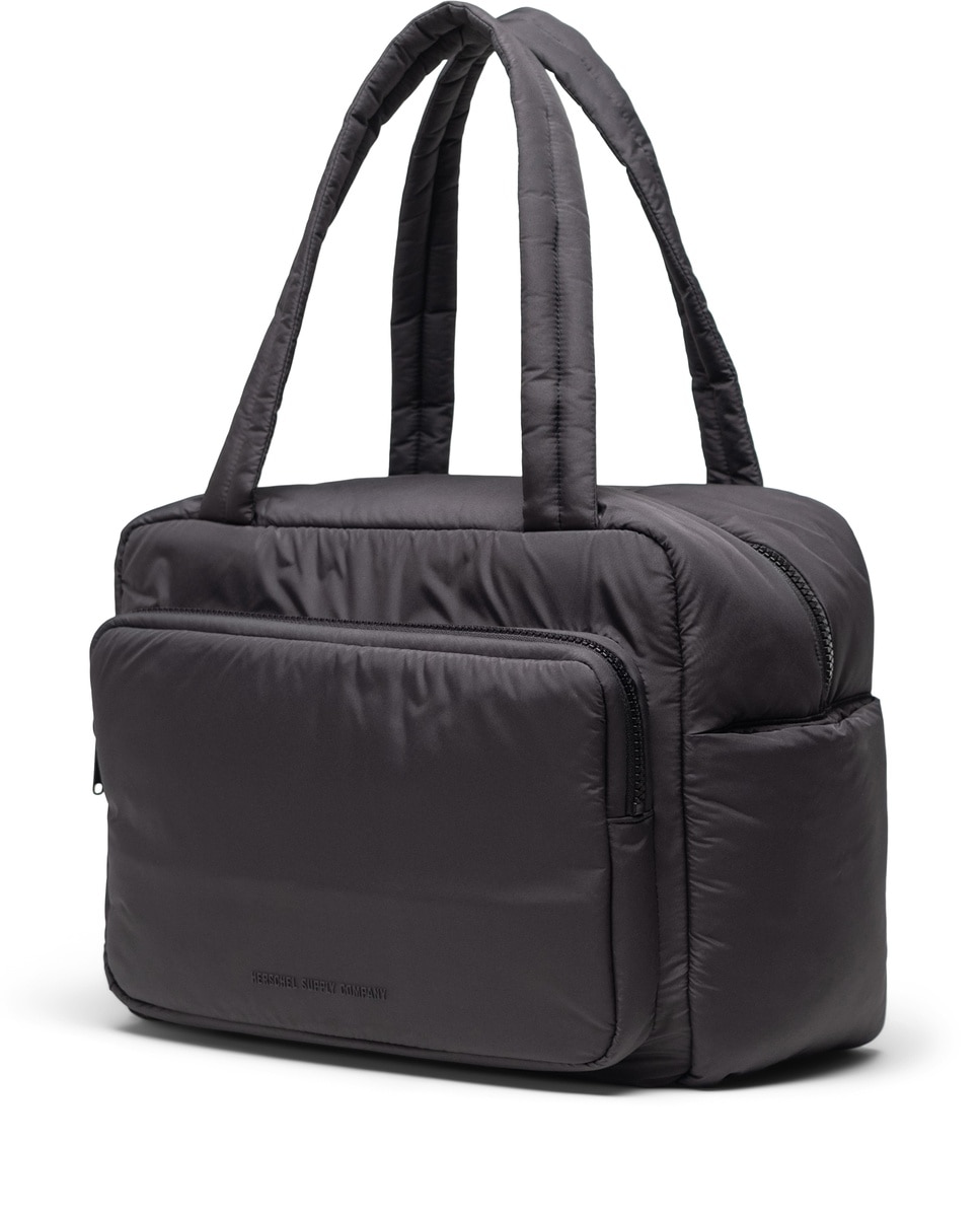 Bolsa mujer herschel ecológico en tejido acolchado de 22 l - Negro Negro-3