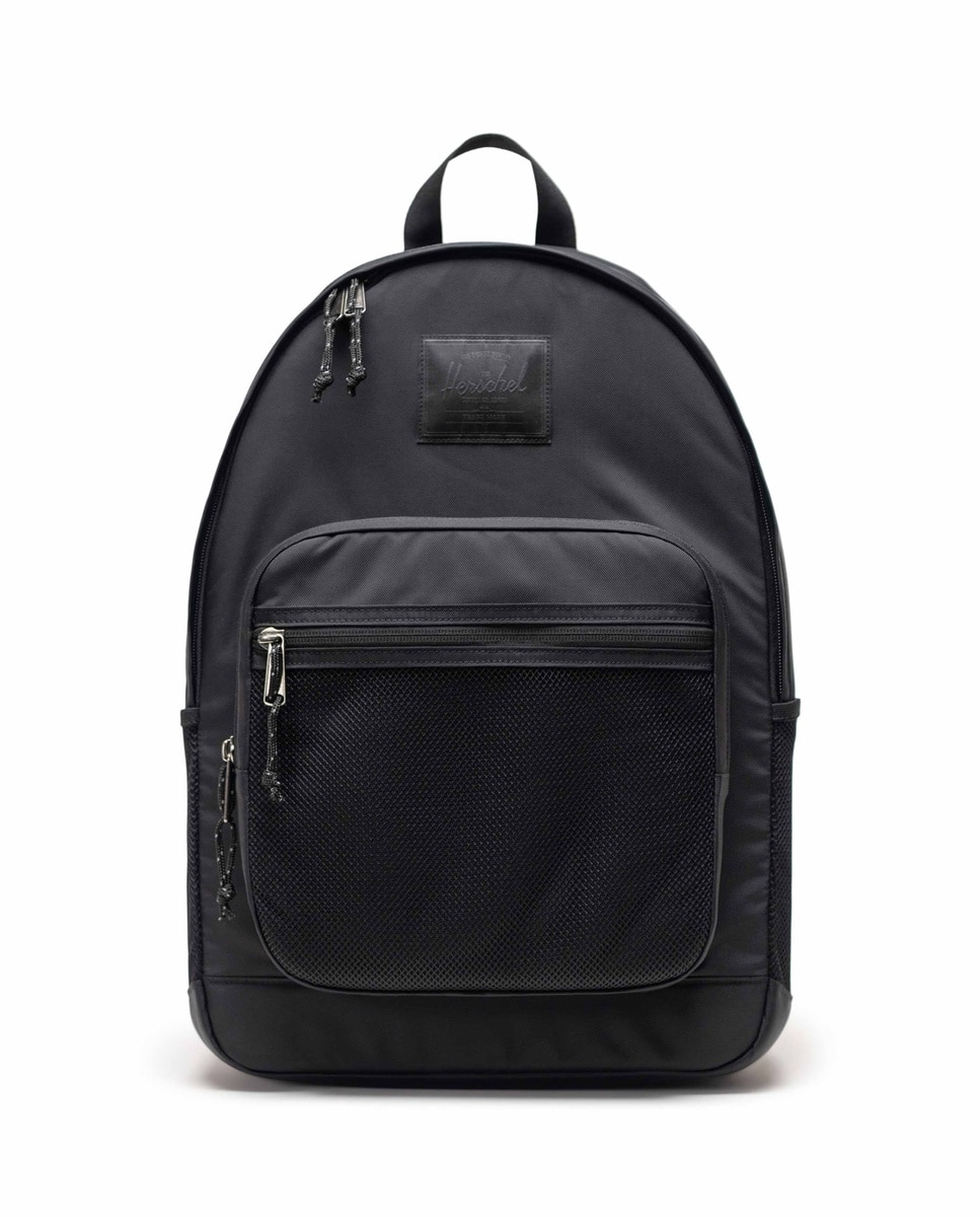 Mochila unisex ecológica herschel con bolsillo delantero de 28 l - Negro Negro-1