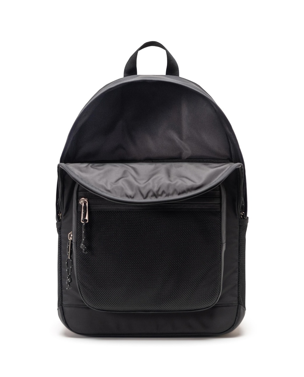 Mochila unisex ecológica herschel con bolsillo delantero de 28 l - Negro Negro-3