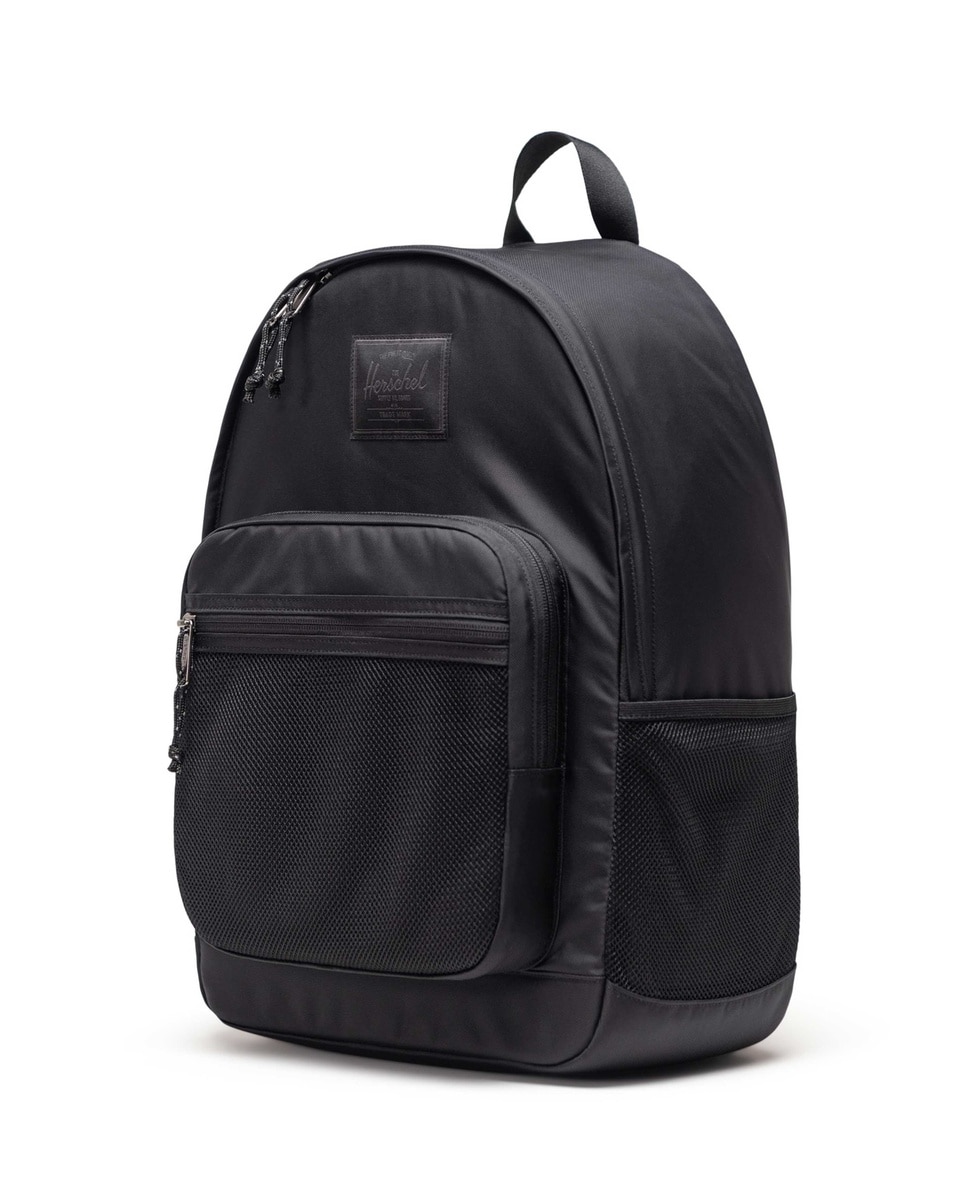 Mochila unisex ecológica herschel con bolsillo delantero de 28 l - Negro Negro-2