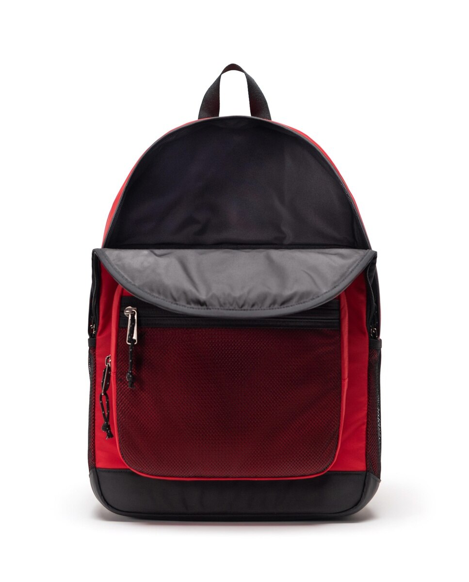 Mochila unisex ecológica herschel con bolsillo delantero de 28 l - Rojo Rojo-3