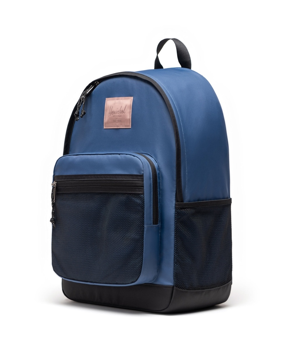 Mochila unisex ecológica herschel con bolsillo delantero de 28 l - Azul eléctrico Azul eléctrico-2