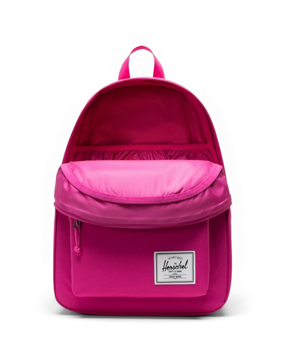 Mochila unisex herschel ecológica en tejido de 26 l con bolsillo - Rosa chicle Rosa chicle-3
