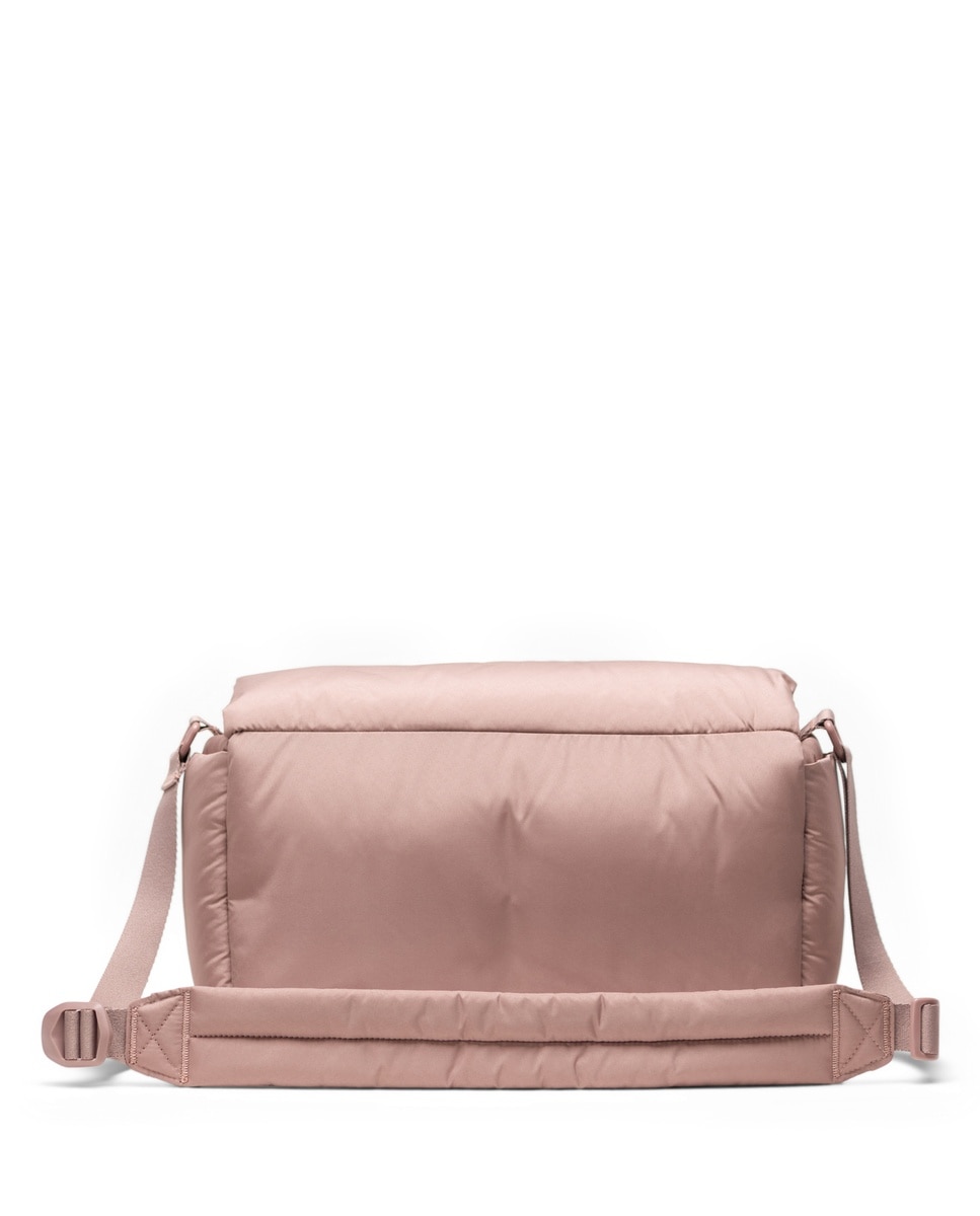 Bandolera mujer ecológica herschel en tejido acolchado - Rosa Rosa-2