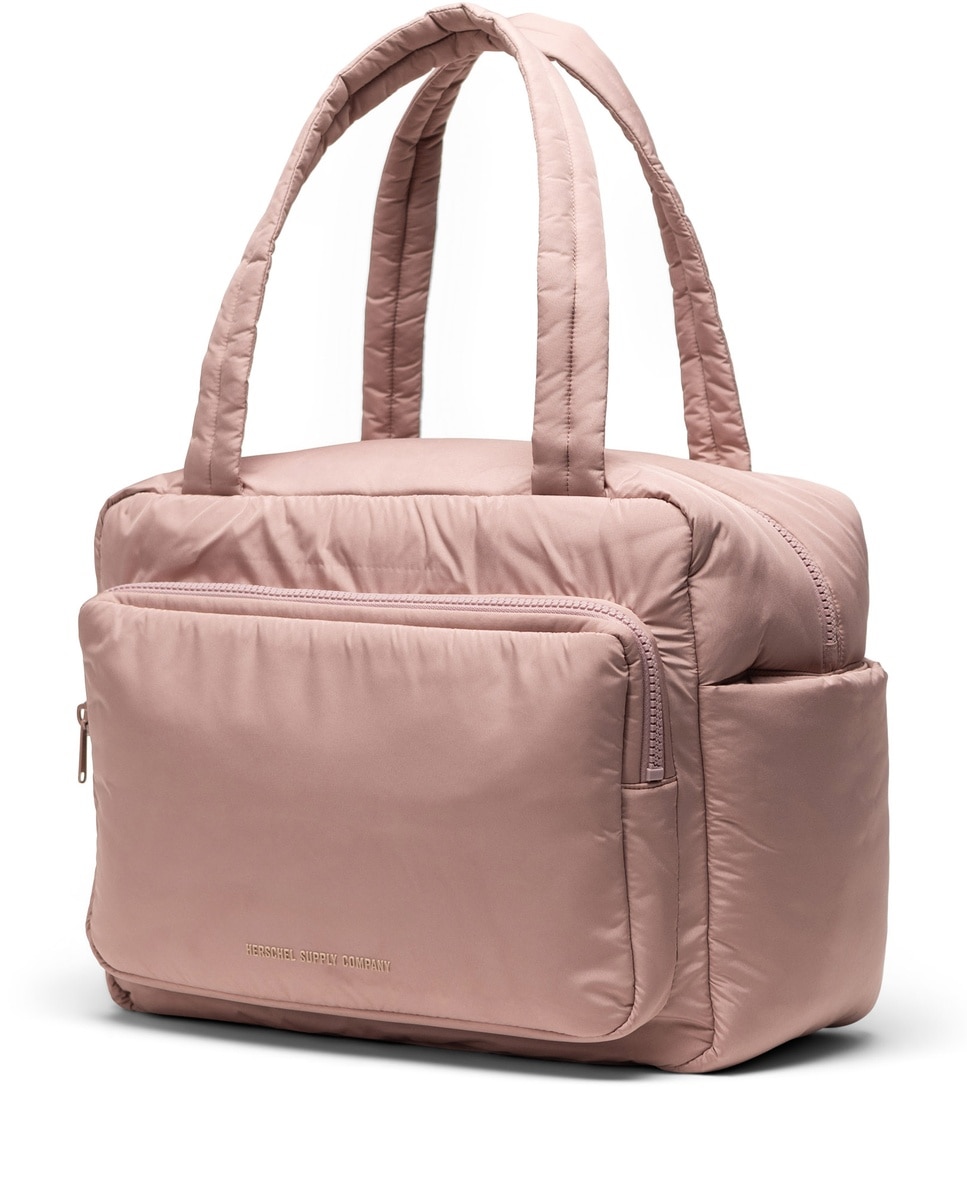 Bolsa mujer herschel ecológica en tejido acolchado l - Rosa Rosa-3