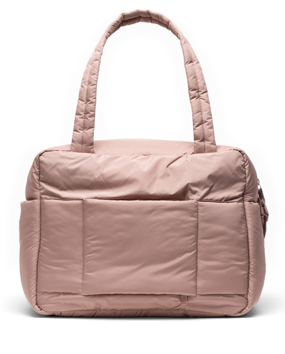 Bolsa mujer herschel ecológica en tejido acolchado l - Rosa Rosa-2