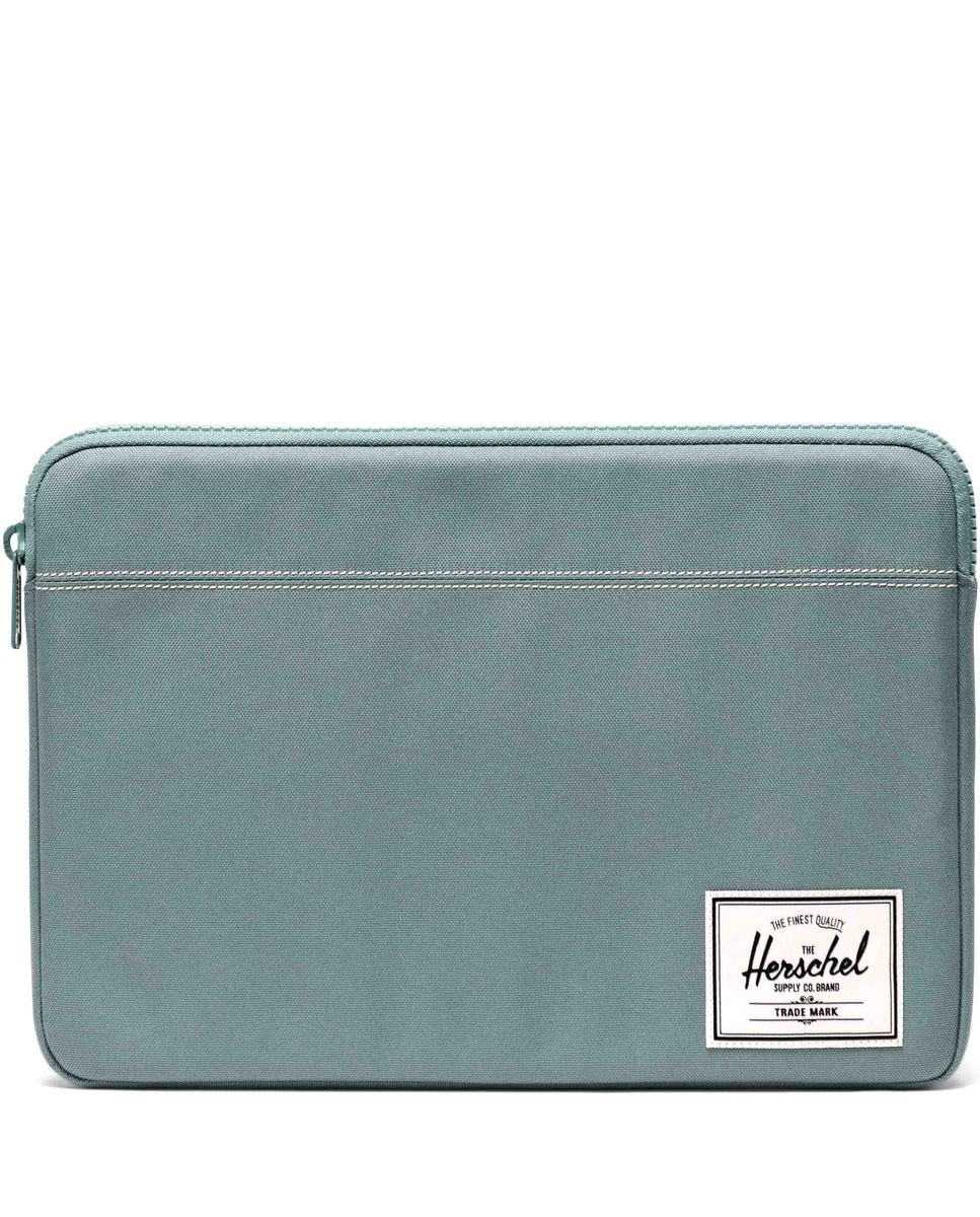 Funda unisex herschel ecológica para portátiles de 14 con cremallera - Verde azulado Verde azulado-1