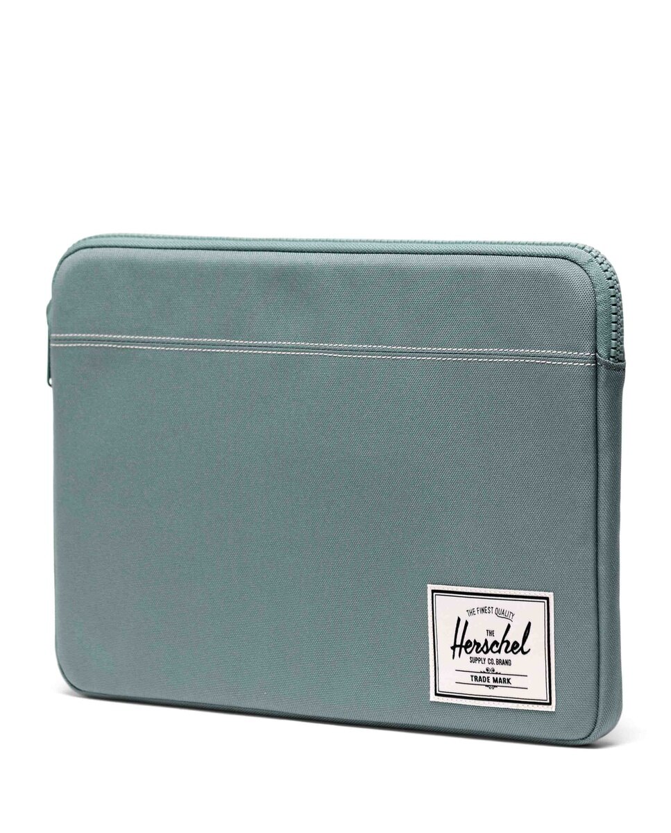Funda unisex herschel ecológica para portátiles de 14 con cremallera - Verde azulado Verde azulado-3