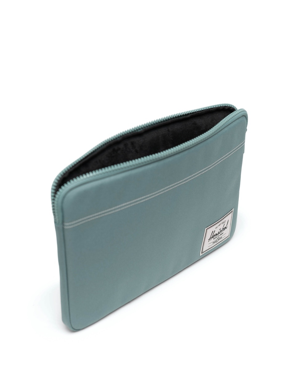 Funda unisex herschel ecológica para portátiles de 14 con cremallera - Verde azulado Verde azulado-2
