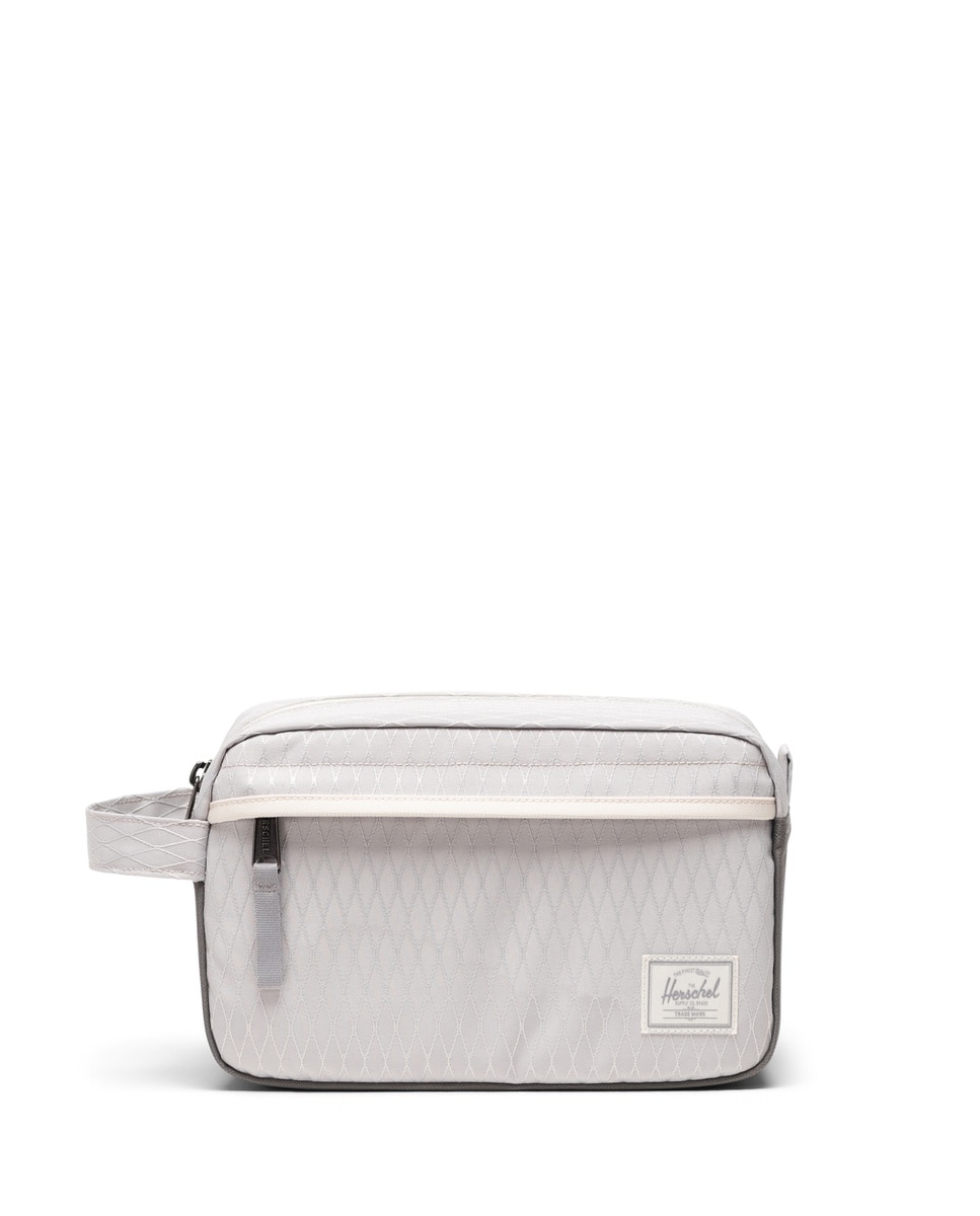 Neceser ecológico unisex herschel en tejido de 5 l con bolsillo delantero - Gris claro Gris claro-1