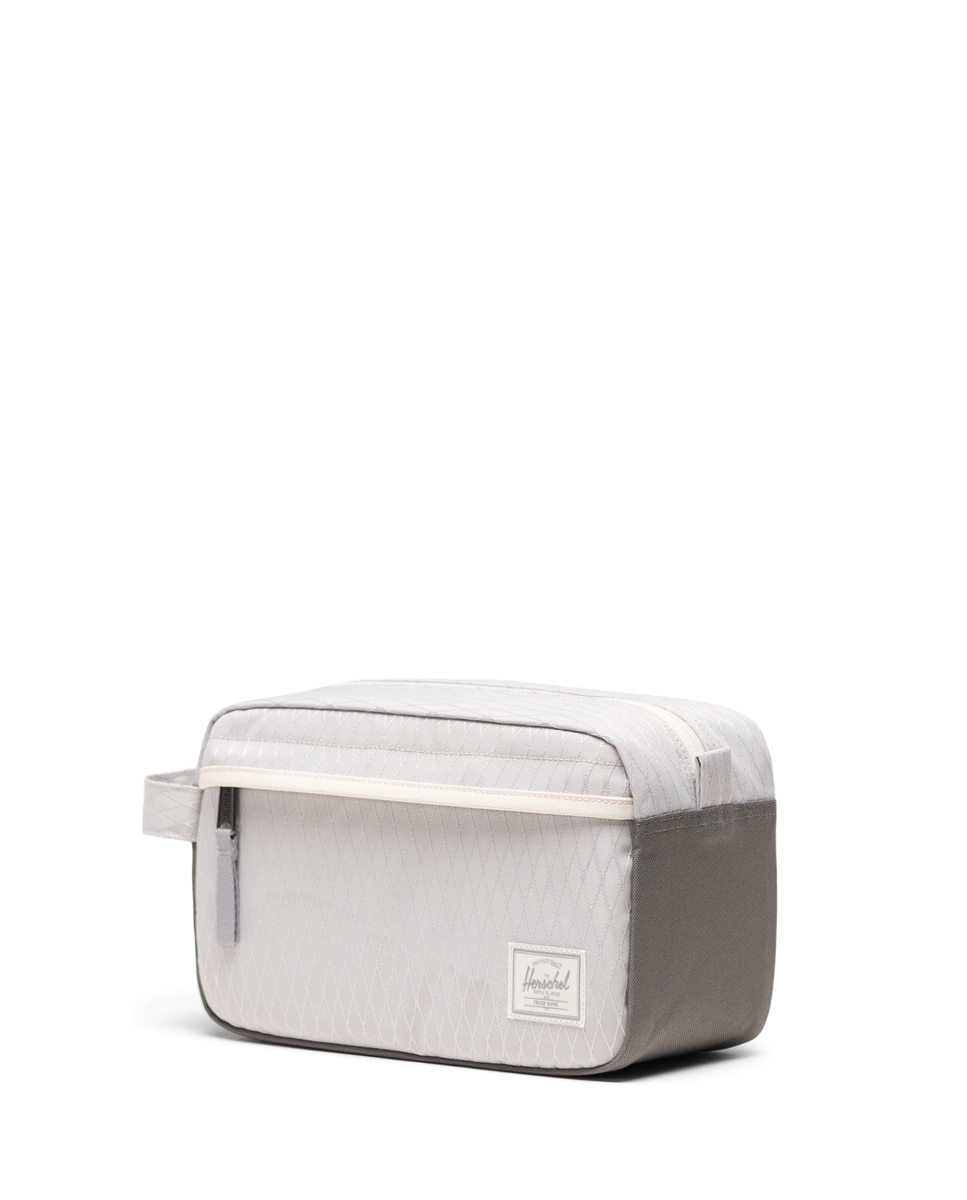 Neceser ecológico unisex herschel en tejido de 5 l con bolsillo delantero - Gris claro Gris claro-3