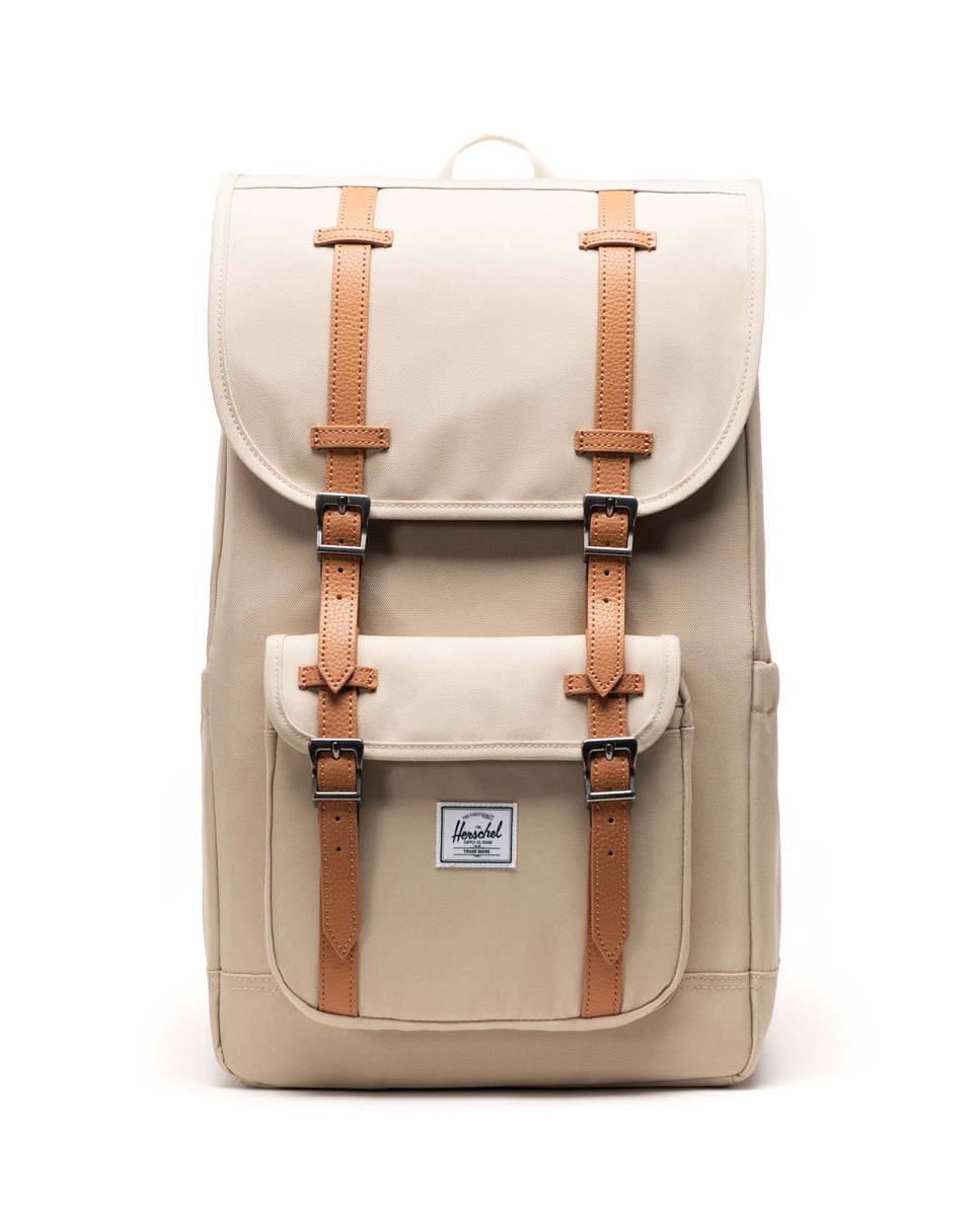 Mochila unisex herschel ecológica en tejido de 30 l con funda para portátil - Beige Beige-1