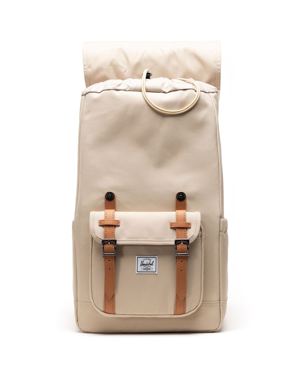 Mochila unisex herschel ecológica en tejido de 30 l con funda para portátil - Beige Beige-3
