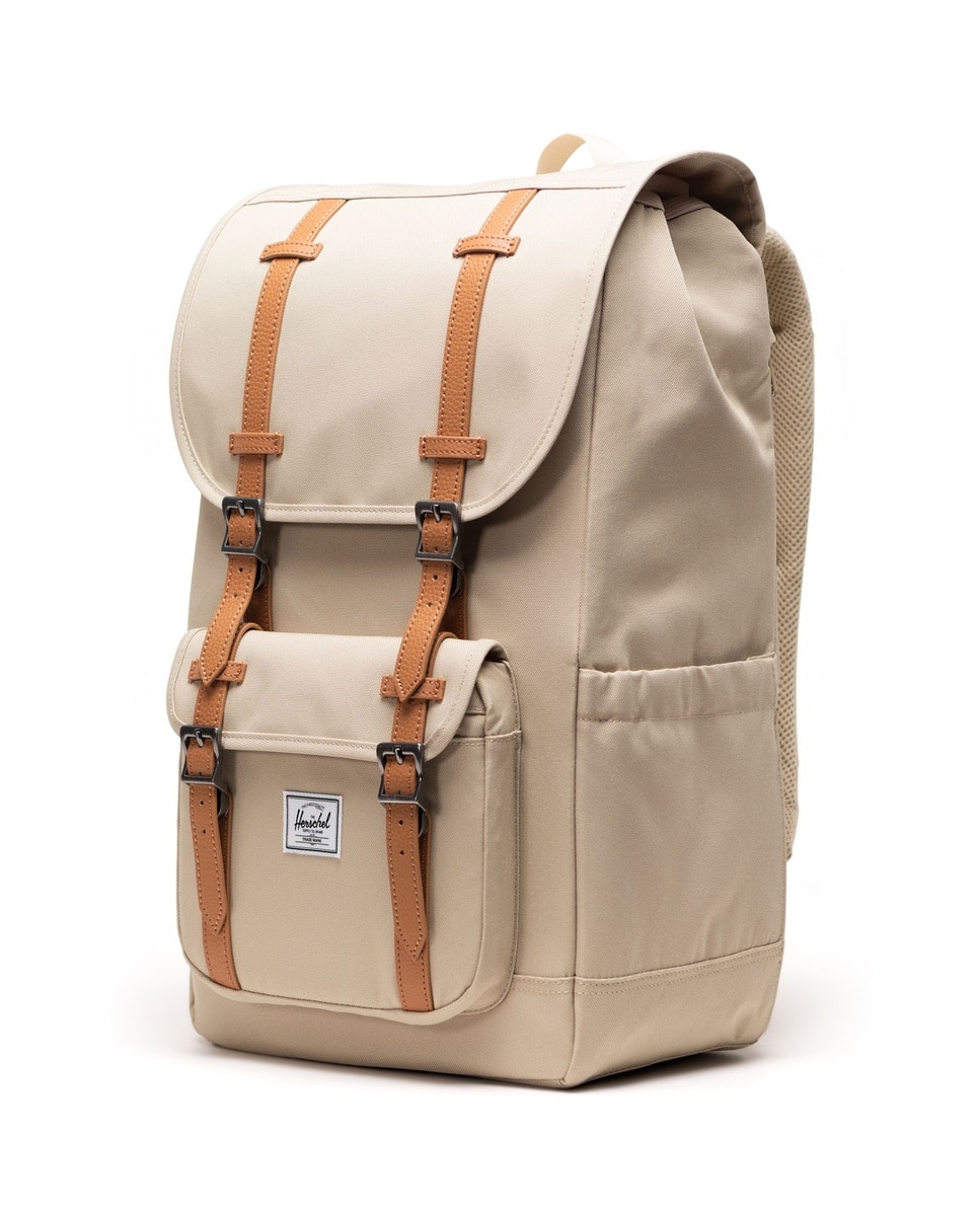 Mochila unisex herschel ecológica en tejido de 30 l con funda para portátil - Beige Beige-2