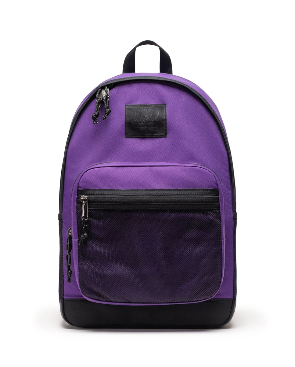 Mochila unisex ecológica herschel con bolsillo delantero de 28 l - Morado Morado-1