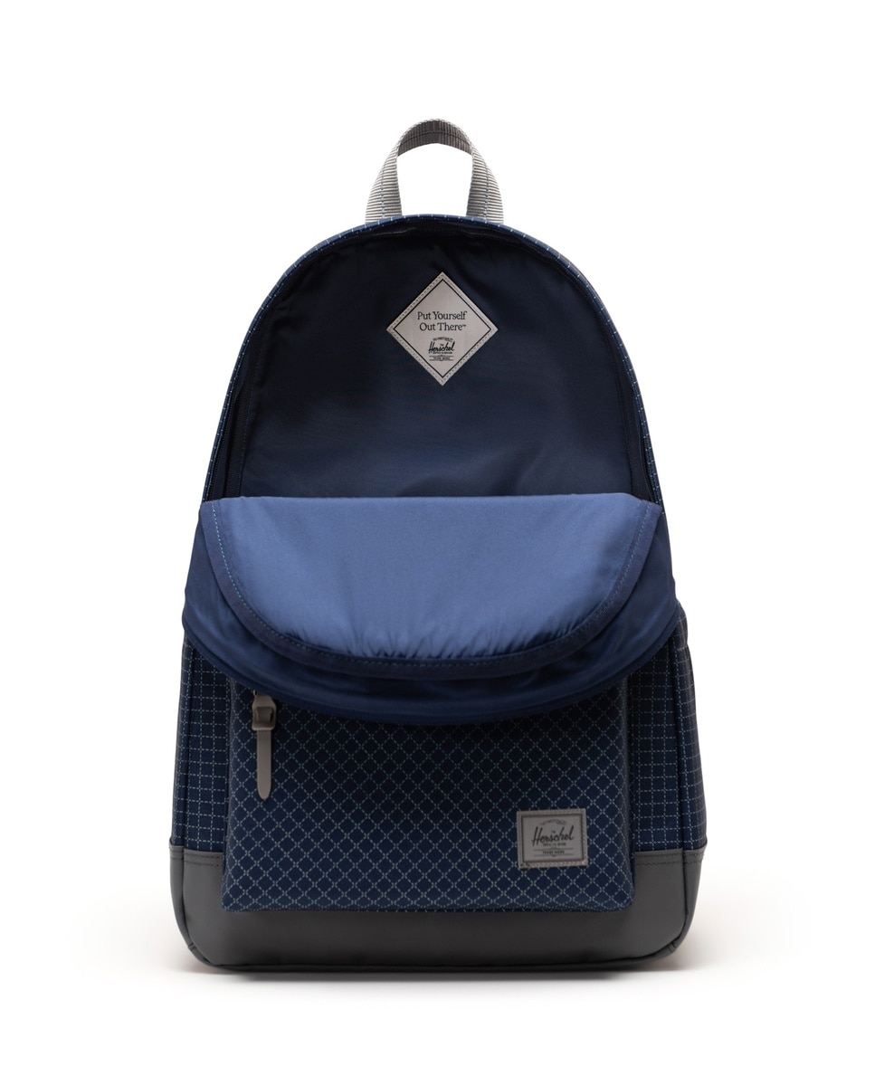Mochila Herschel Heritage en verde oscuro - Azul royal Azul royal-3