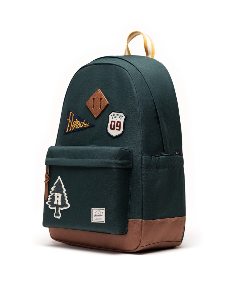 Mochila Herschel Heritage en verde oscuro - Verde-Marrón Verde-Marrón-2