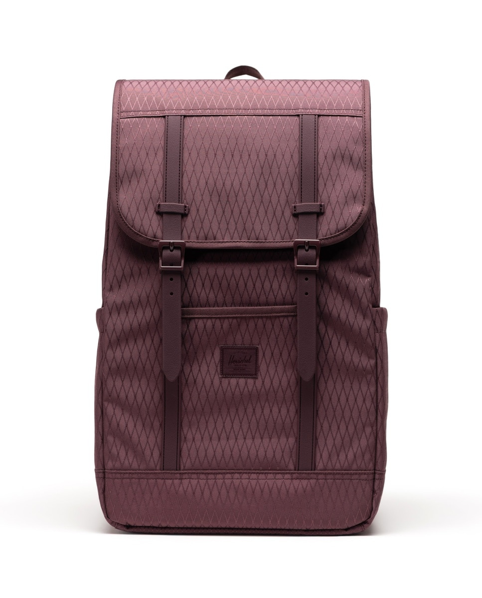 Mochila unisex herschel ecológica en tejido de 23 l con funda para portátil - Granate Granate-1