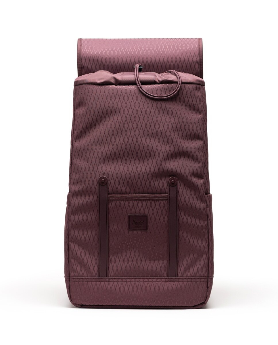 Mochila unisex herschel ecológica en tejido de 23 l con funda para portátil - Granate Granate-3