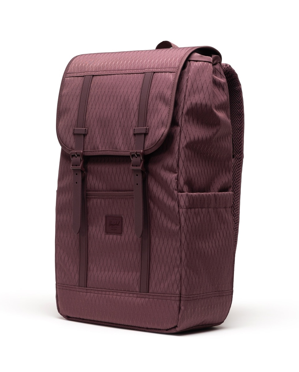 Mochila unisex herschel ecológica en tejido de 23 l con funda para portátil - Granate Granate-2