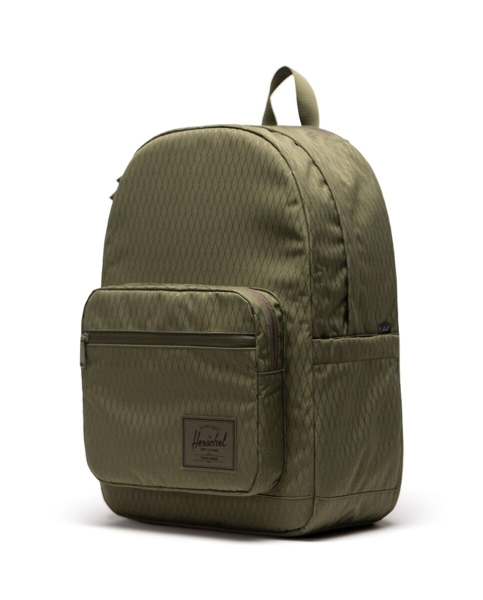 Mochila unisex herschel ecológica en tejido de 25 l con funda para portátil - Verde militar Verde militar-2