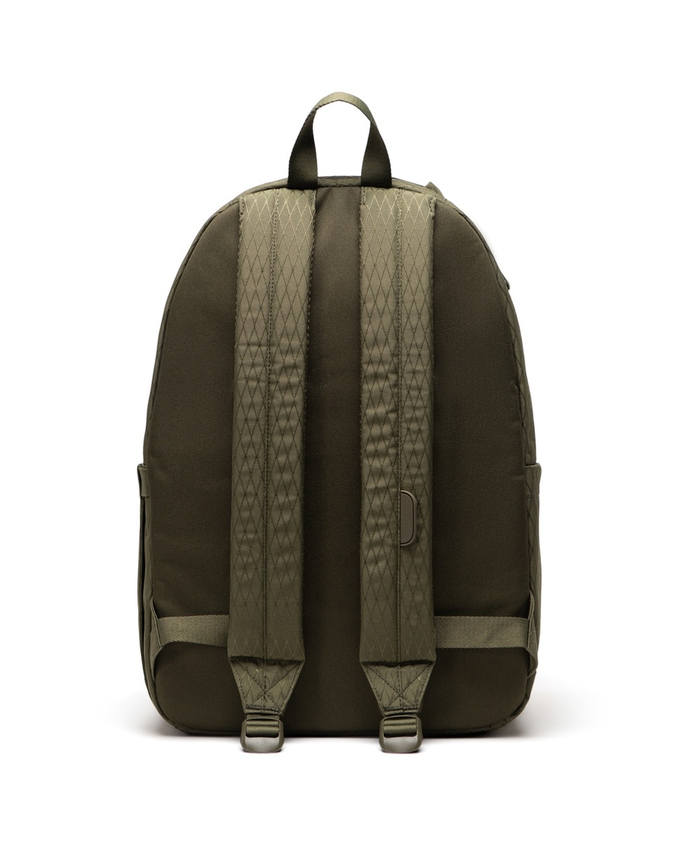 Mochila unisex herschel ecológica en tejido de 25 l con funda para portátil - Verde militar Verde militar-4