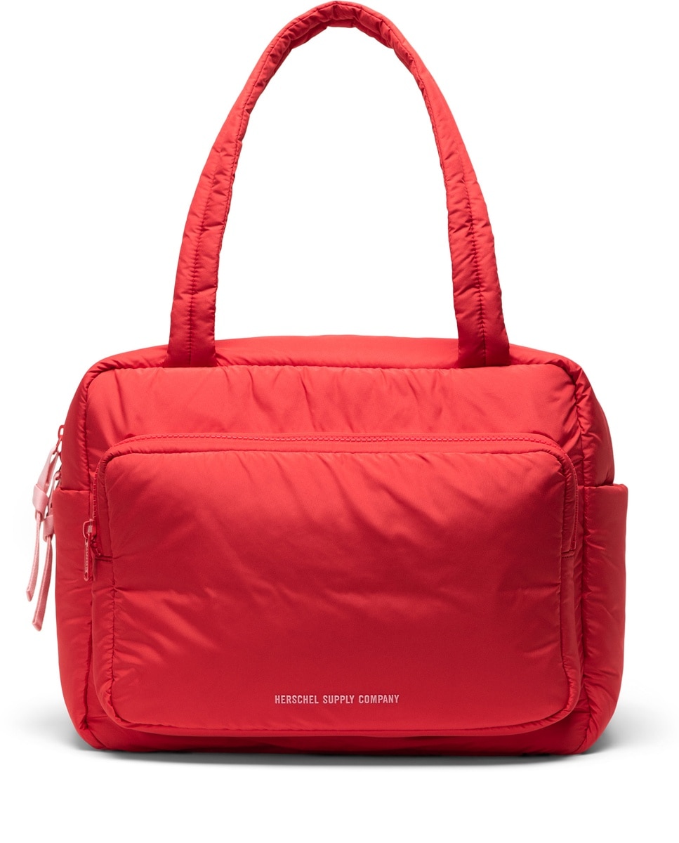Bolsa mujer herschel ecológico en tejido acolchado de 22 l - Rojo Rojo-1