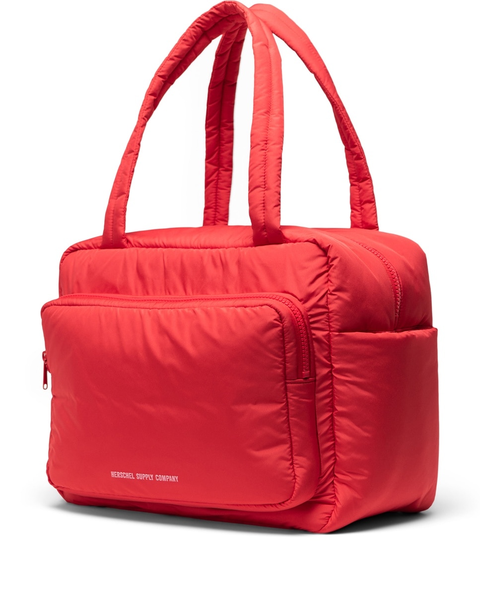 Bolsa mujer herschel ecológico en tejido acolchado de 22 l - Rojo Rojo-3