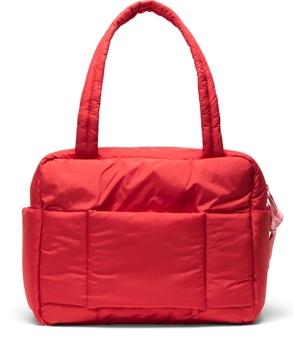 Bolsa mujer herschel ecológico en tejido acolchado de 22 l - Rojo Rojo-2