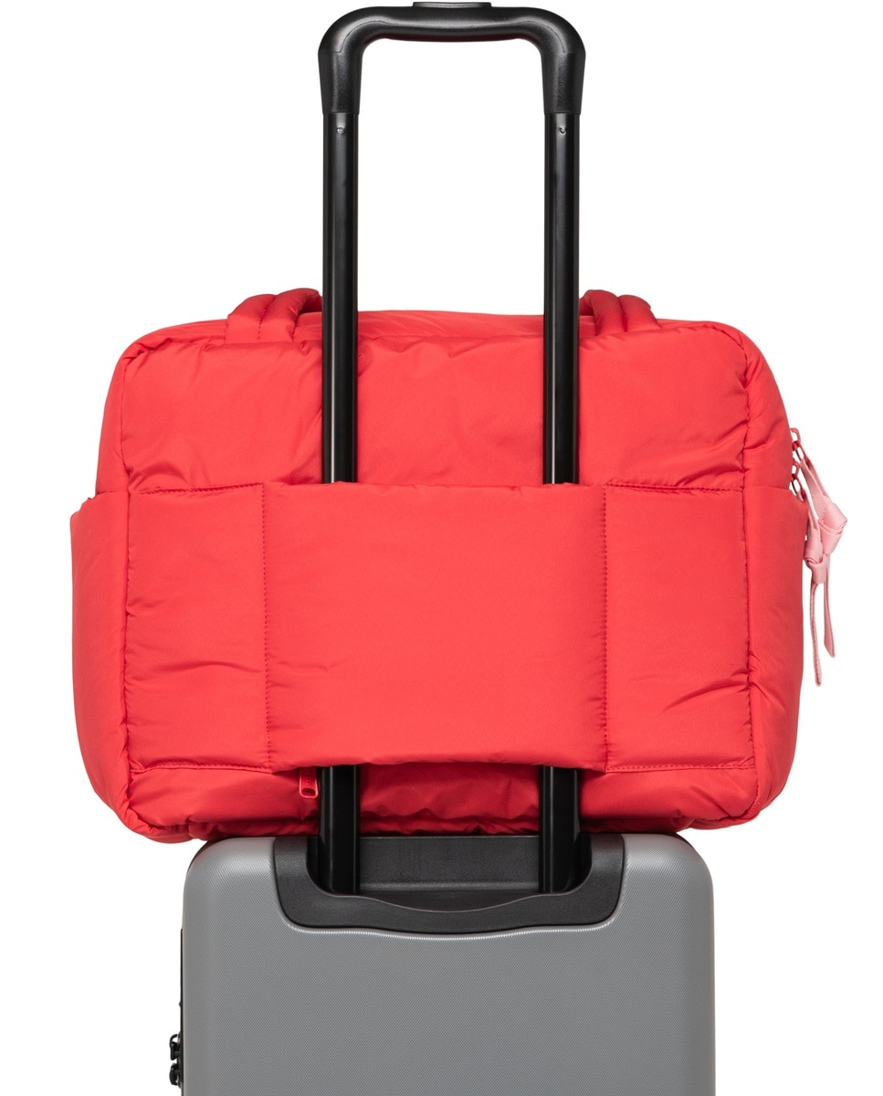 Bolsa mujer herschel ecológico en tejido acolchado de 22 l - Rojo Rojo-4