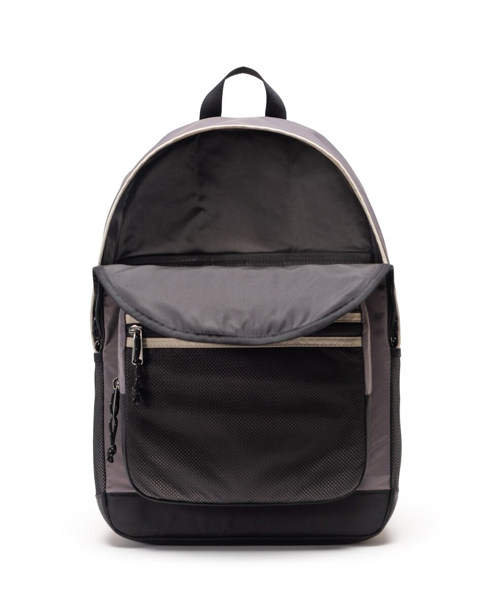 Mochila unisex ecológica herschel con bolsillo delantero de 28 l - Gris sombra Gris sombra-3