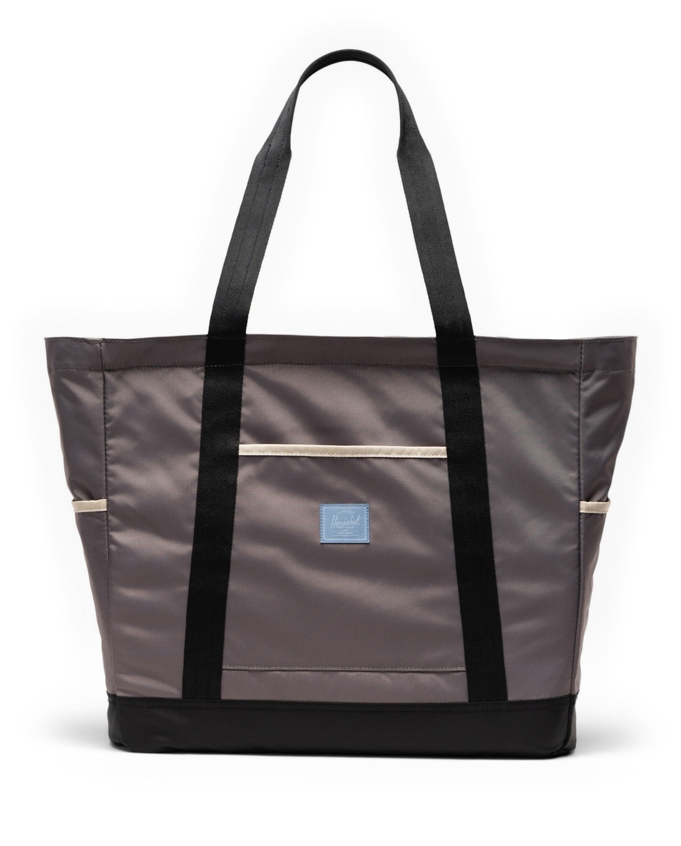 Bolso unisex herschel ecológico estilo shopper de 24 l en tejido con cremallera - Gris sombra Gris sombra-1