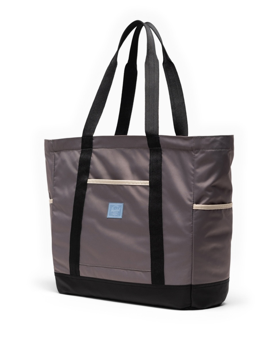 Bolso unisex herschel ecológico estilo shopper de 24 l en tejido con cremallera - Gris sombra Gris sombra-3