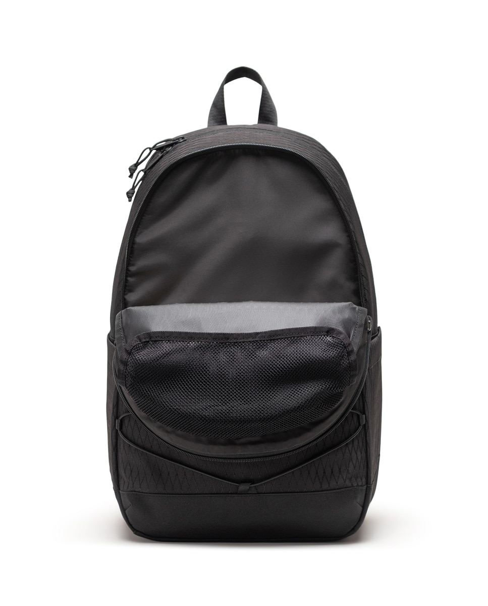 Mochila unisex herschel de 30 l con cordón elástico delantero - Negro Negro-2