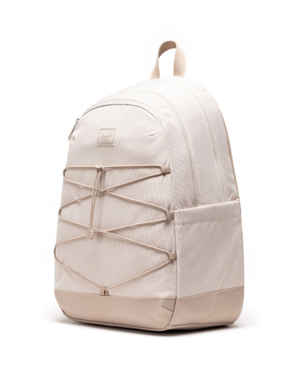 Mochila unisex herschel de 30 l con cordón elástico delantero - Marrón piedra Marrón piedra-4