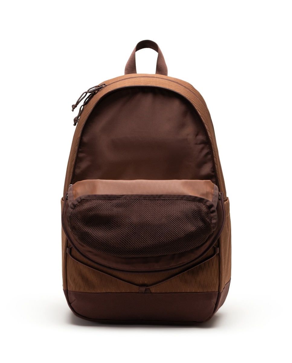 Mochila unisex herschel de 30 l con cordón elástico delantero - Marrón chocolate Marrón chocolate-2