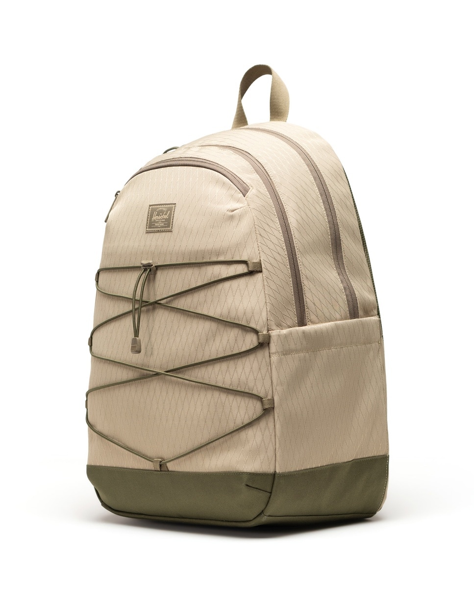 Mochila unisex herschel de 30 l con cordón elástico delantero - Verde militar Verde militar-4