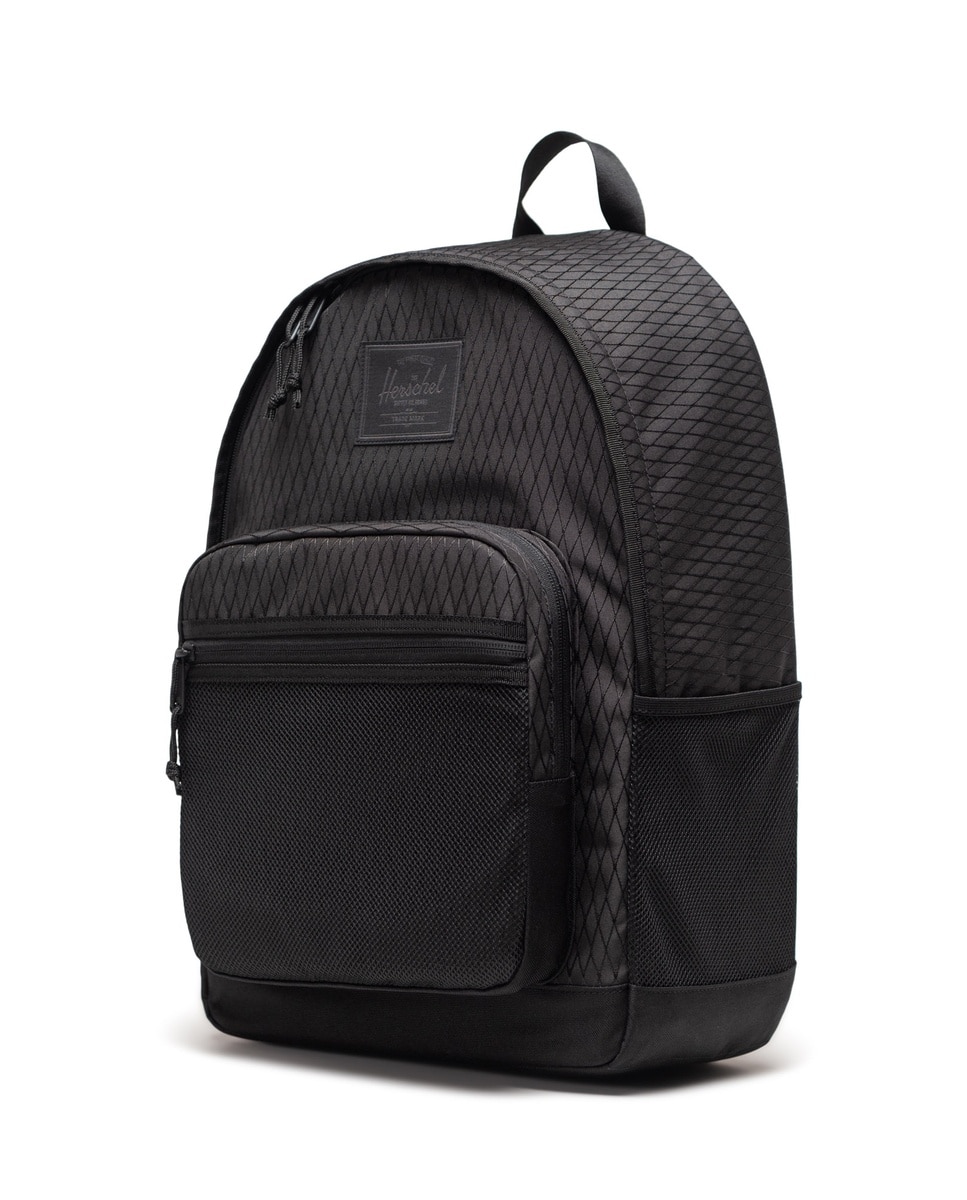 Mochila unisex ecológica herschel con bolsillo delantero de 28 l - Negro Negro-2