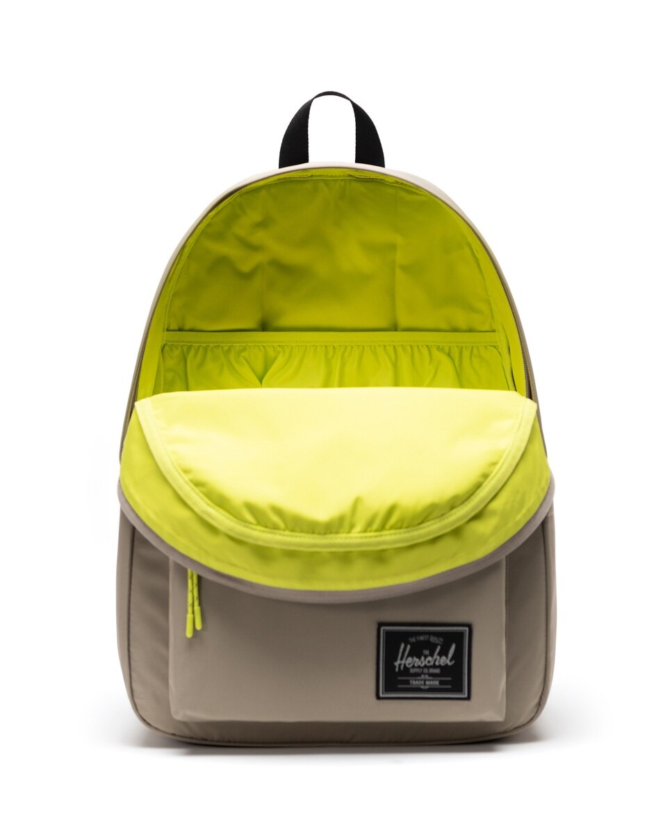 Mochila unisex herschel ecológica en tejido de 30 l con bolsillo - Beige Beige-3