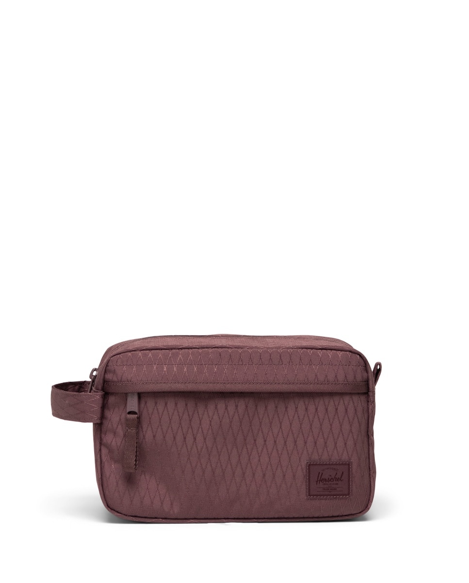 Neceser ecológico unisex herschel en tejido de 5 l con bolsillo delantero - Granate Granate-1